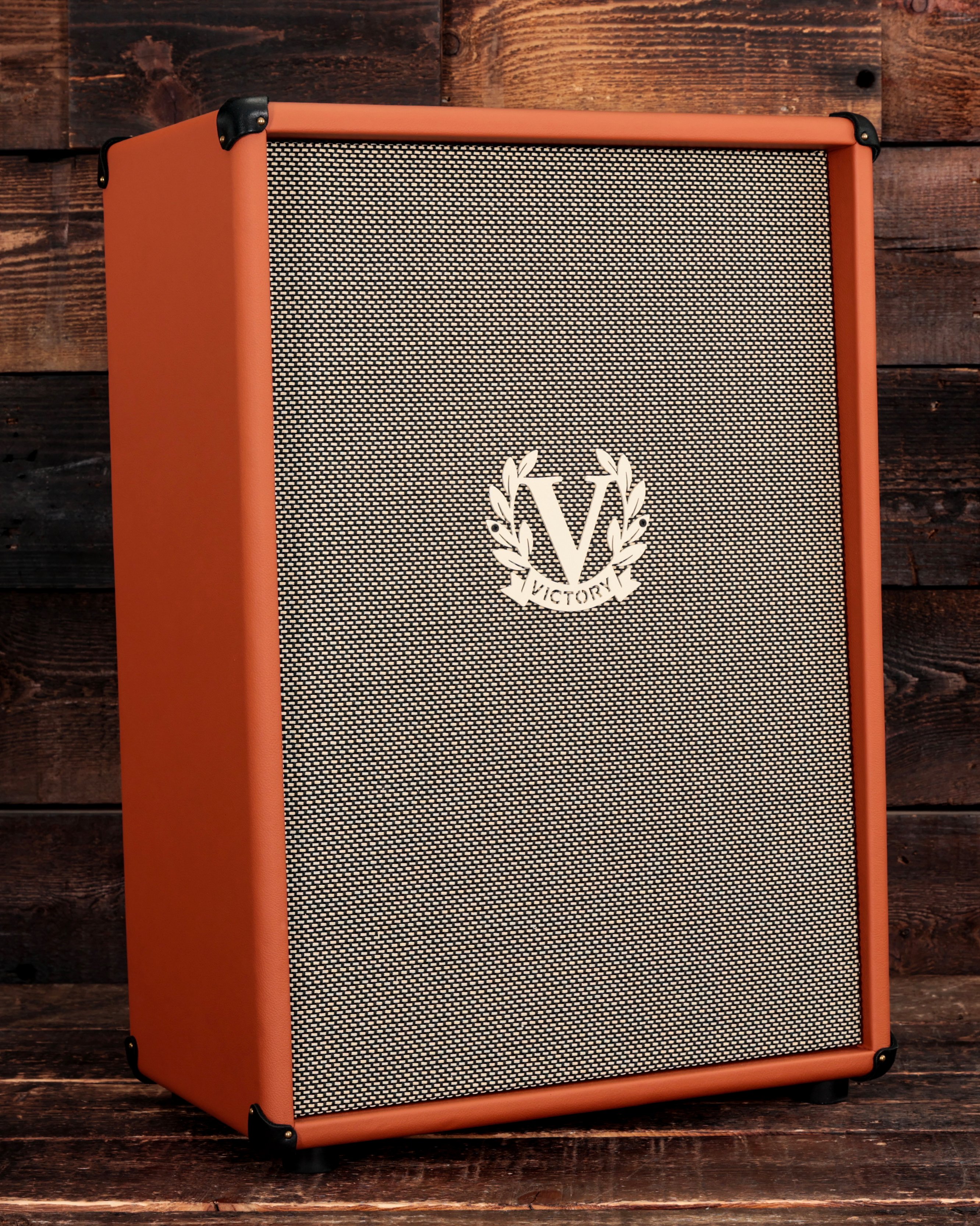 Victory MK 212V Open-Back Speaker Cabinet in Cognac with Celestion